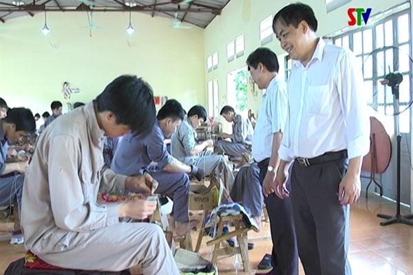 Dạy nghề để “cai nghiện bền vững” tại Trung tâm Giáo dục Lao động tỉnh 