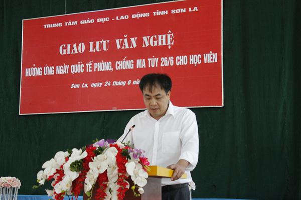 (Hình ảnh) Giao lưu văn nghệ tuyên truyền cho học viên hưởng ứng ngày quốc tế phòng, chống ma túy 26/6.