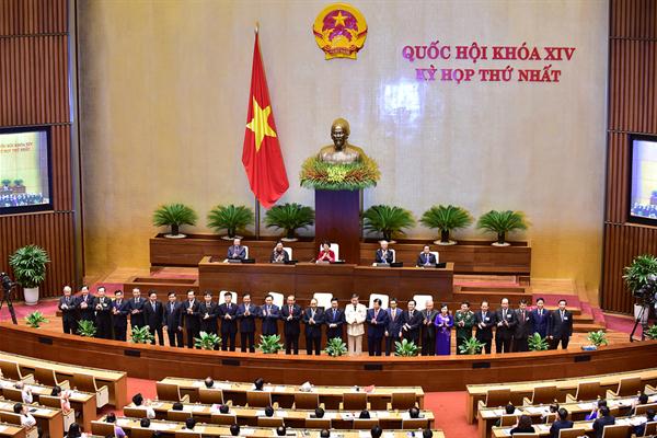 Chính phủ nhiệm kỳ 2016-2021 ra mắt