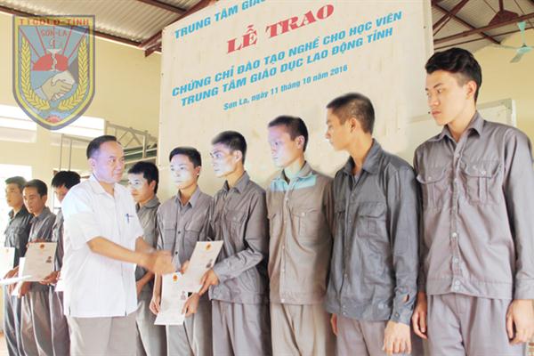Công tác đào tạo nghề cho học viên tại Trung tâm Giáo dục Lao động tỉnh