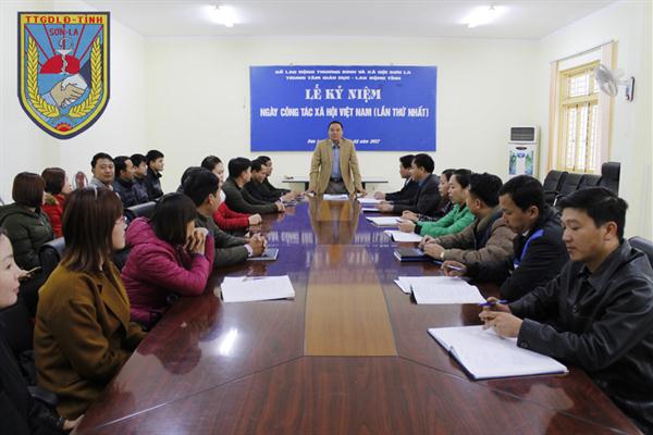 Kỷ niệm ngày công tác xã hội Việt nam năm 2017 tại Trung tâm Giáo dục Lao động tỉnh Sơn La