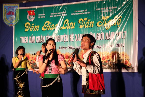 Liên Chi đoàn Sở Nội vụ, Ngân hàng BIDV Sơn La, Cơ sở Điều trị nghiện ma túy tỉnh tình nguyện tại xã Lóng Sập, Mộc Châu, Sơn La