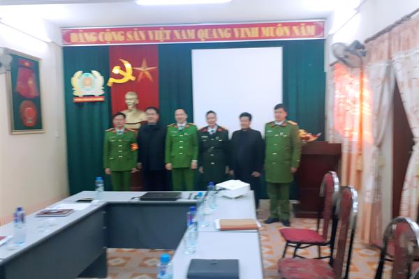 Hội nghị giao ban đánh giá kết quả thực hiện phương án phối hợp đảm bảo ANTT tại Cơ sở điều trị nghiện ma túy tỉnh Sơn La năm 2017, triển khai nhiệm vụ năm 2018