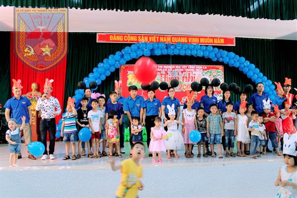 Tổ chức tết thiếu nhi 1/6/2018 tại Cơ sở Điều trị nghiện ma túy tỉnh Sơn La