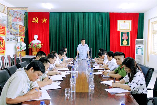 Đoàn kiểm tra Ban chỉ đạo 601 Tỉnh ủy Sơn La làm việc với Cơ sở Điều trị nghiện ma túy tỉnh về về kết quả công tác phòng, chống và kiểm soát ma túy từ 01/01/2017 đến 30/6/2018