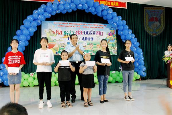 Tổ chức tết thiếu nhi 1/6/2019 tại Cơ sở Điều trị nghiện ma túy tỉnh Sơn La