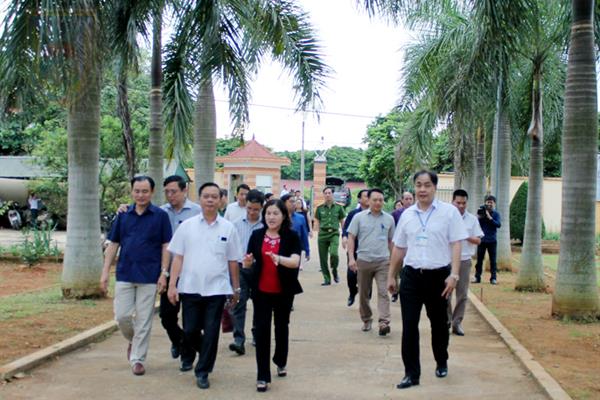 Thứ trưởng Bộ Lao động Thương binh và Xã hội thăm và làm việc tại Cơ sở Điều trị nghiện ma túy tỉnh Sơn La