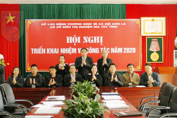 Cơ sở Điều trị nghiện ma túy tỉnh tổ chức Hội nghị triển khai nhiệm vụ công tác năm 2020