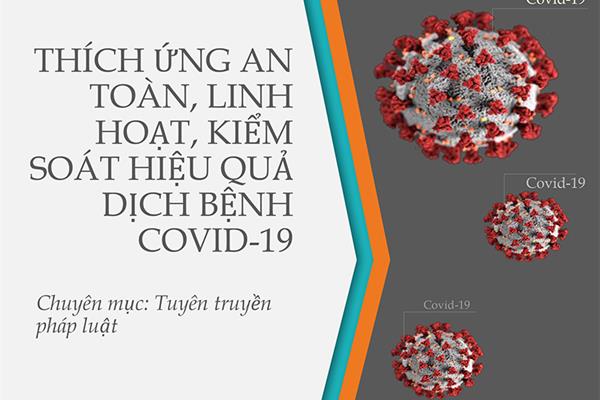 Thích ứng an toàn, linh hoạt, kiểm soát hiệu quả dịch bệnh Covid-19