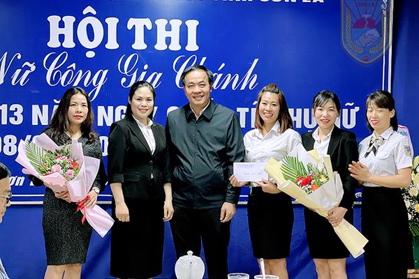 Công đoàn Cơ sở Cơ sở Điều trị nghiện ma túy tỉnh tổ chức Hội thi “ Nữ công gia chánh”