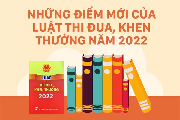 Những điểm mới của Luật Thi đua, khen thưởng năm 2022