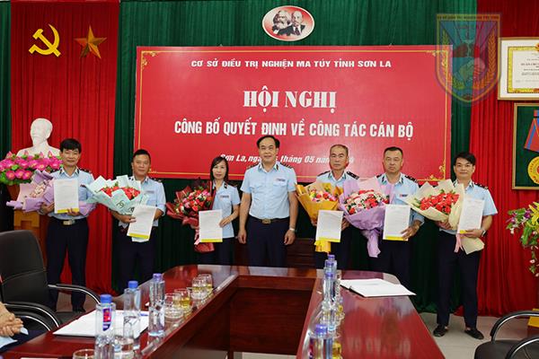 Hội nghị công bố Quyết định về công tác cán bộ