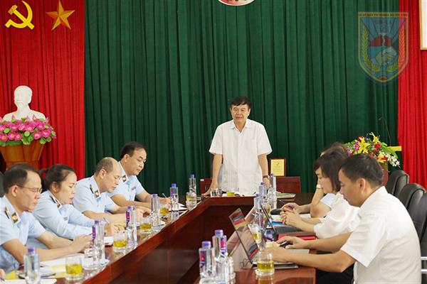 Đoàn kiểm tra của Ban chỉ đạo 297 Tỉnh ủy làm việc với Cơ sở Điều trị nghiện ma túy tỉnh