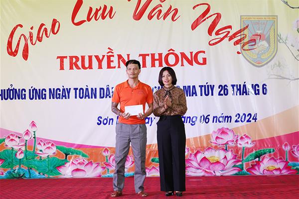 Văn nghệ truyền thông hướng ứng ngày toàn dân phòng, chống ma túy 26/6 năm 2024