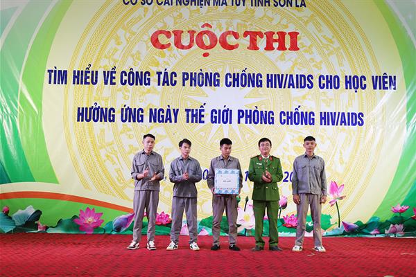 Cơ sở cai nghiện ma túy tổ chức các hoạt động nhằm hưởng ứng tháng hành động quốc gia và ngày Thế giới phòng, chống HIV/AIDS